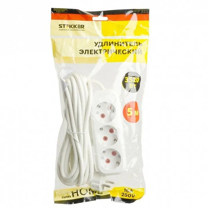 Удлинитель Stekker Home 49349