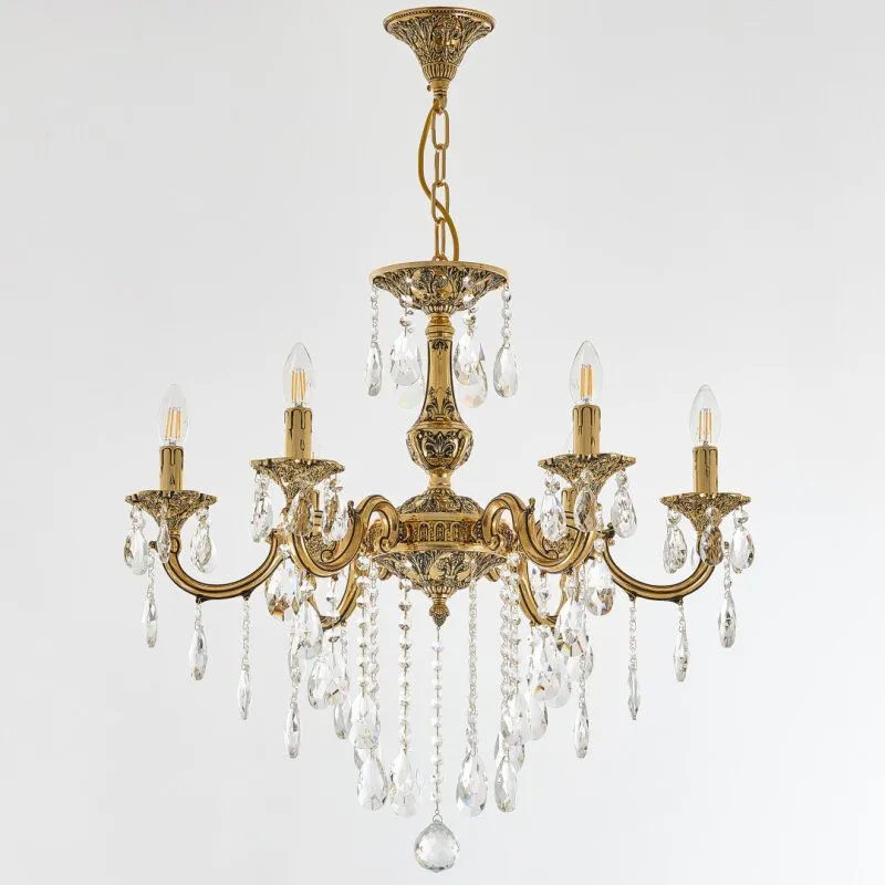 Подвесная люстра Bohemia Ivele Crystal AL7801 AL78101/6/210 B GB