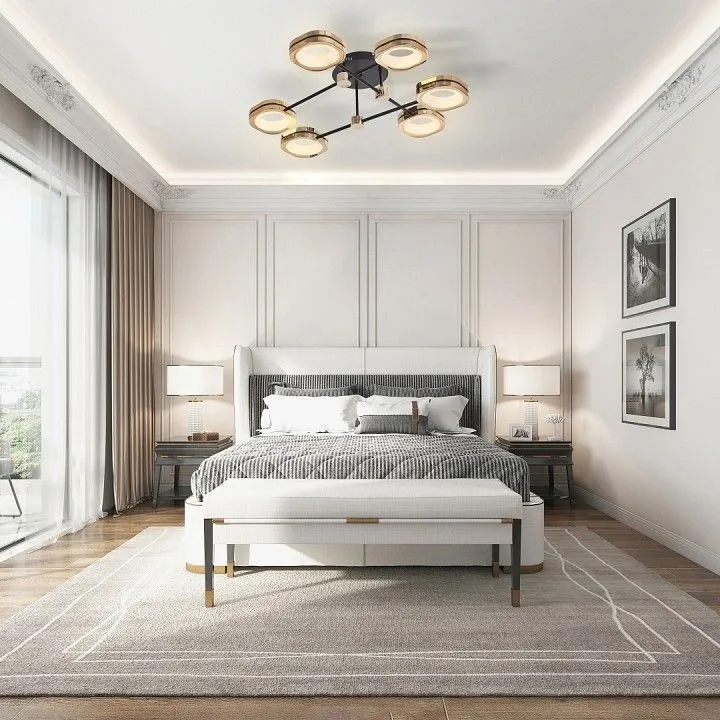 Потолочная люстра Arte Milano Ferrara-71040 277999/6 BK/GD