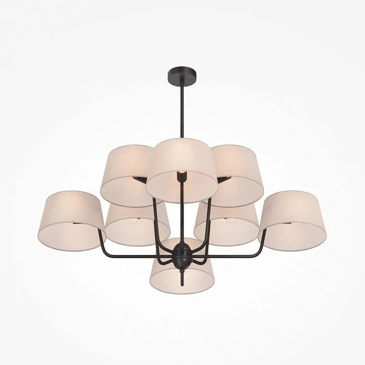 Люстра на штанге Maytoni Модесто MOD360PL-08B