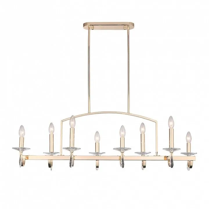 Люстра на штанге ST-Luce BRASS SL1405.223.08