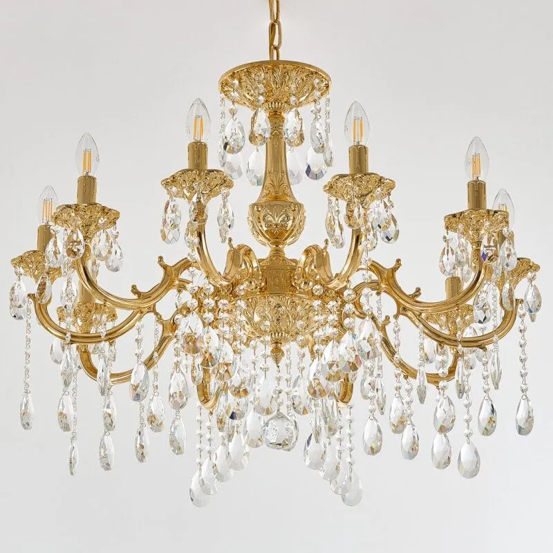 Подвесная люстра Bohemia Ivele Crystal AL7801 AL78101/10/250 A G