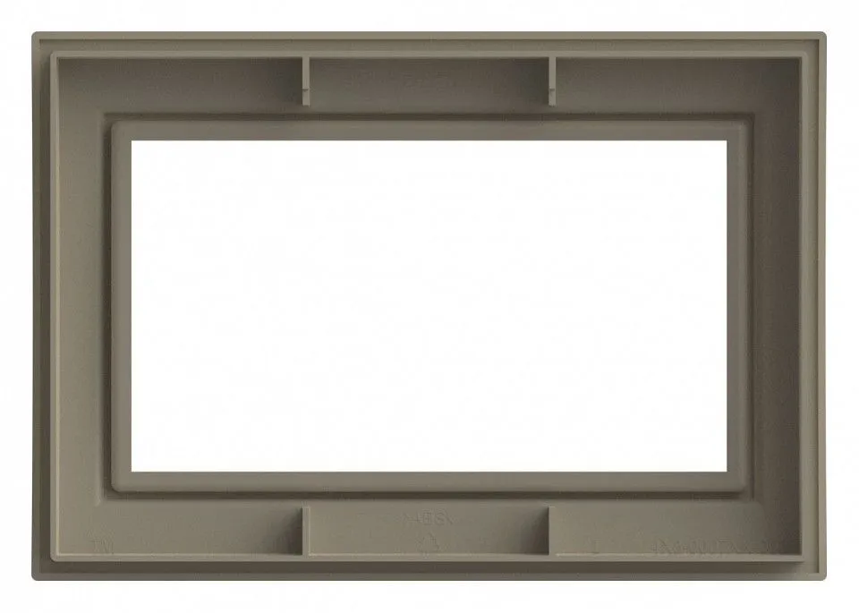 Рамка для двойной розетки Elbi Eleсtriс Zena 608-010300-907