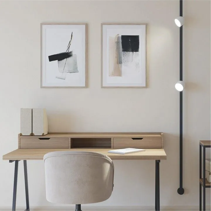 Накладной светильник Denkirs BELTY SPOT DK5543-WH+BK Накладной светильник Denkirs BELTY SPOT DK5543-WH+BK