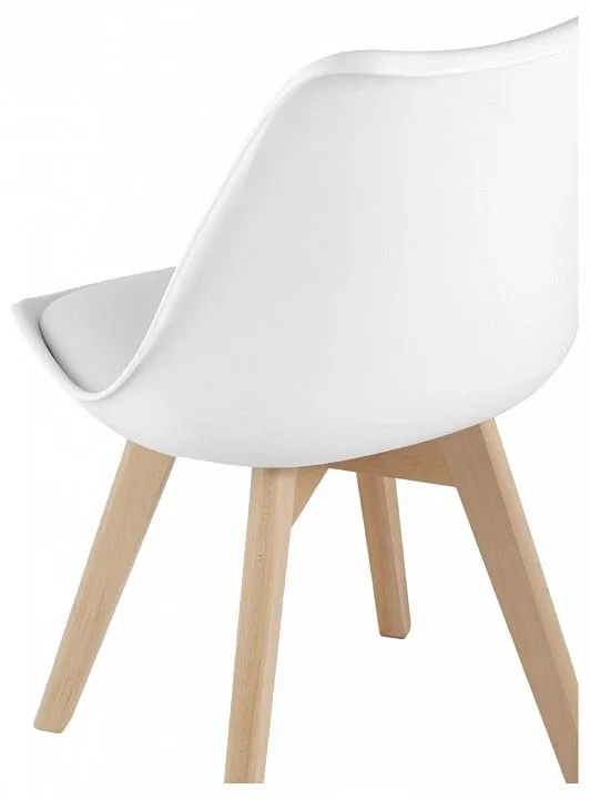 Набор стульев Stool Group Frankfurt Y863-V seat white X4, УТ000037632 Набор стульев Stool Group Frankfurt Y863-V seat white X4, УТ000037632