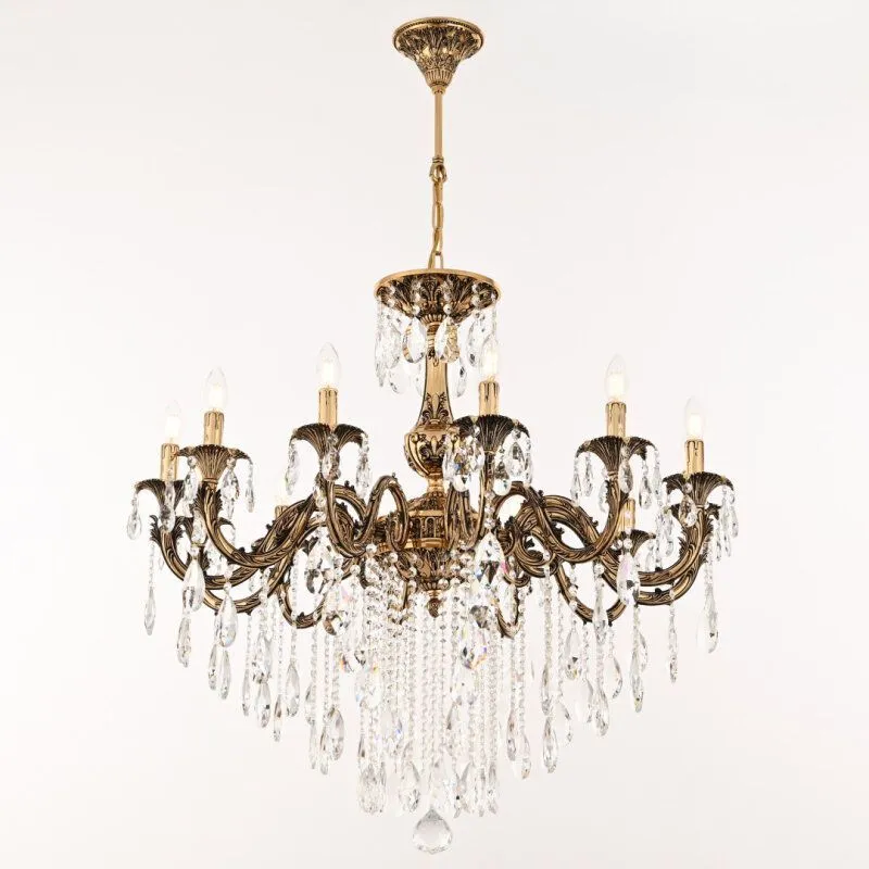 Подвесная люстра Bohemia Ivele Crystal AL7901 AL79101/12/300 B GB