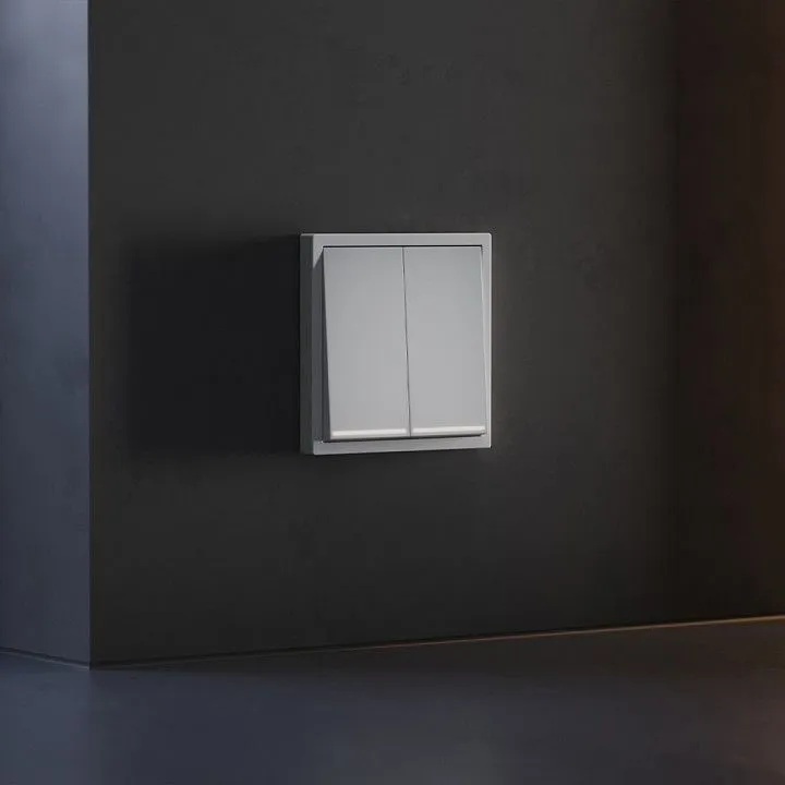Клавиши для выключателя двухклавишного с подсветкой Voltum S70 VLS000416