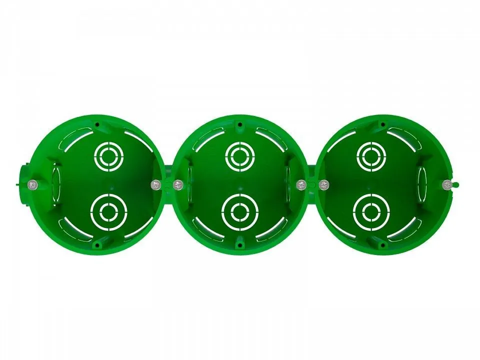 Подрозетник Эра  KUTS1-68-45-green