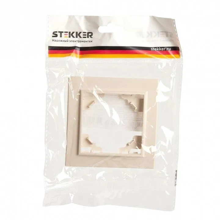 Рамка на 1 пост Stekker Эрна 39624