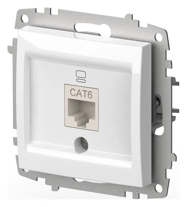 Розетка Ethernet RJ-45 без рамки Elbi Eleсtriс Zena Vega 609-015600-247
