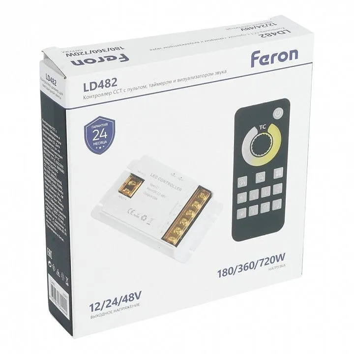 Контроллер с пультом ДУ Feron LD482 52097