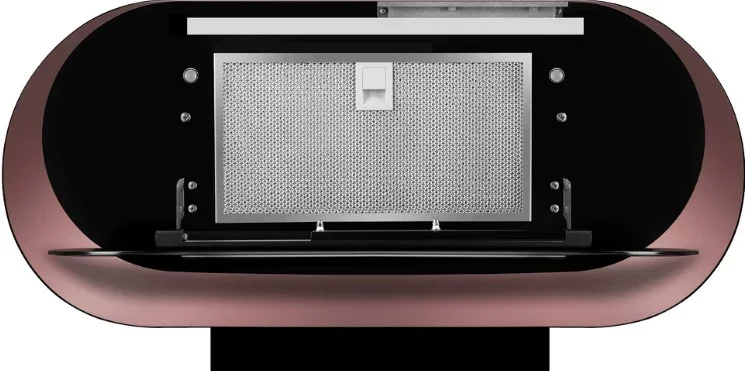 Вытяжка Maunfeld GUNA 60 Black/Anthracite with Pink Gold