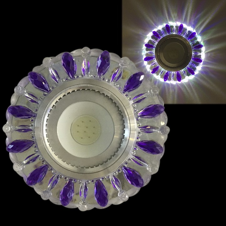 Встраиваемый светильник Reluce  42112-9.0-001PL MR16+LED3W CL/PP+MIX