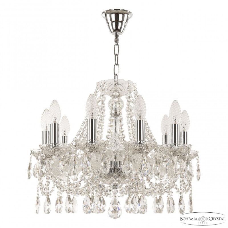 Подвесная люстра Bohemia Ivele Crystal 107 107/10/165 Ni