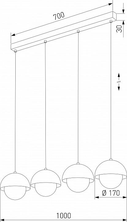 Подвесной светильник TK Lighting Bono 10213 Bono