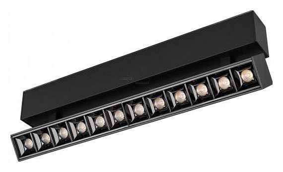 Светильник на штанге Arlight MAG-LASER-FOLD-45-S320-12W Warm3000 (BK, 15 deg, 24V) 026974