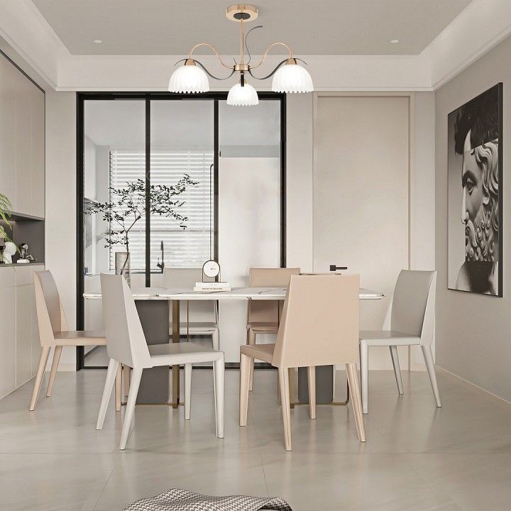 Люстра на штанге Arte Milano Napoli-327306 327306/3 FG+BK