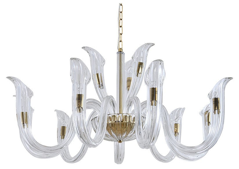 Подвесная люстра Newport LILIA 3653+9/C gold