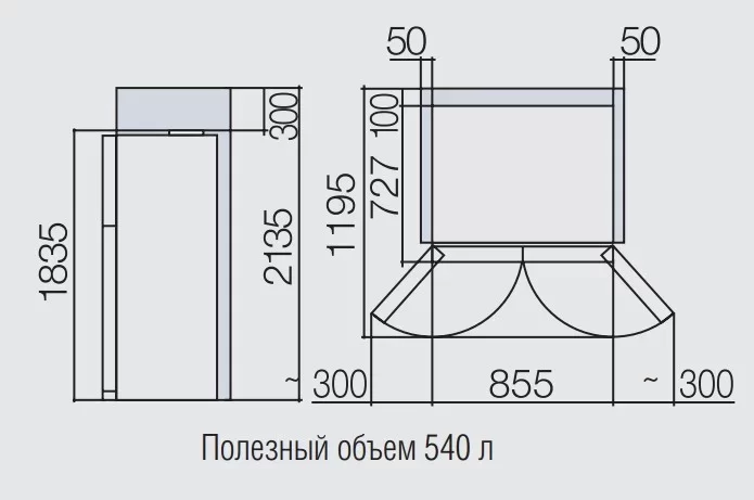 Холодильник Hitachi R-W662 PU3 GBK