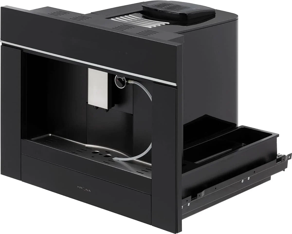 Встраиваемая кофемашина KRONA ONYX 45H coffee BL PHANTOM SILVER