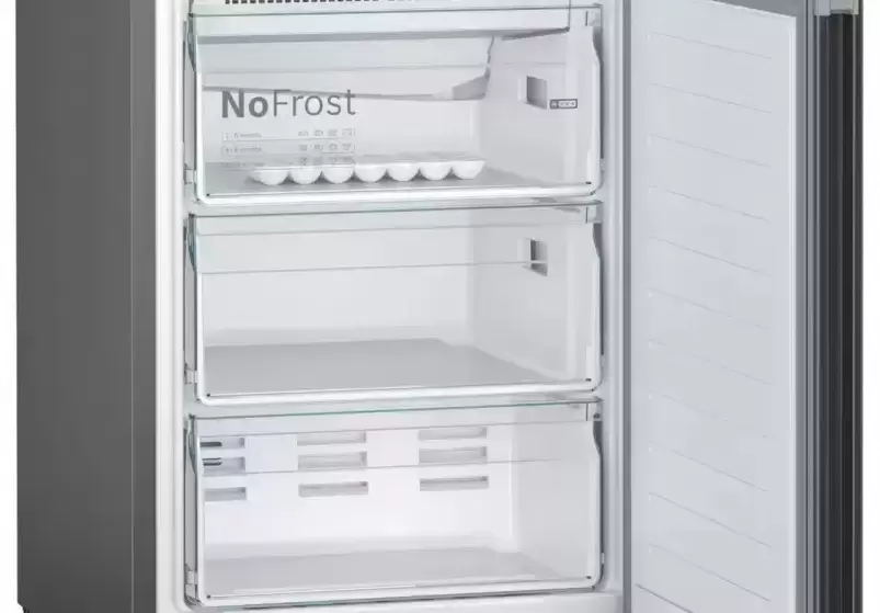 Холодильник с нижней морозильной камерой BOSCH KGN39XC28R