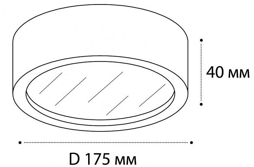 Накладной светильник Italline M04-525-175 M04-525-175 white 3000K
