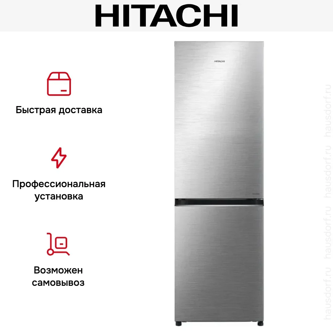 Холодильник Hitachi R-B 410 PUC6 BSL