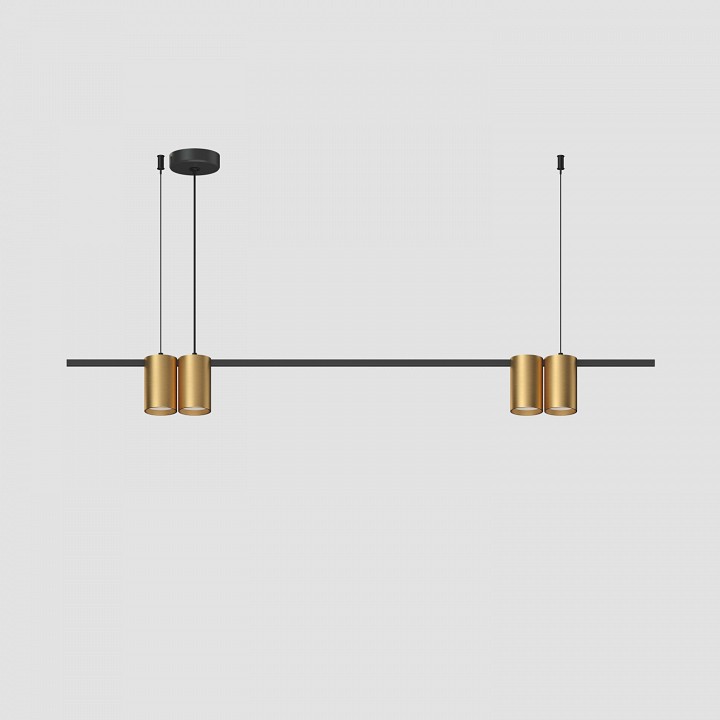 Подвесной светильник Denkirs Orbit DK4061-BK+SG