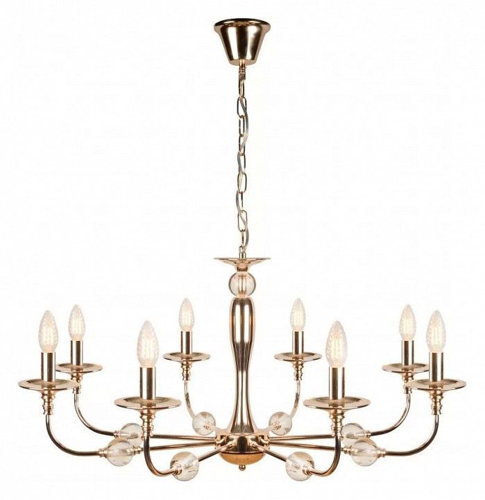 Подвесная люстра iLamp Aura 1030-8GD