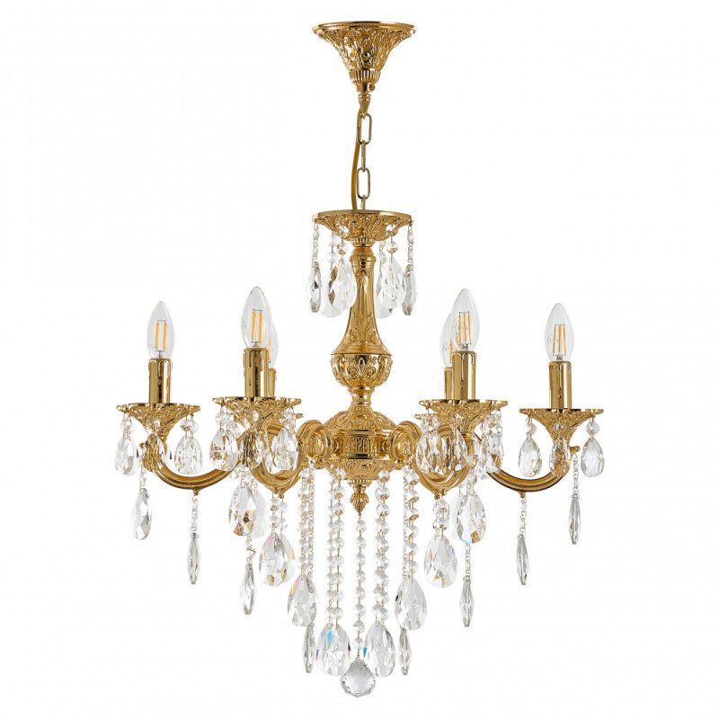 Подвесная люстра Bohemia Ivele Crystal AL7801 AL78101/6/175 B G