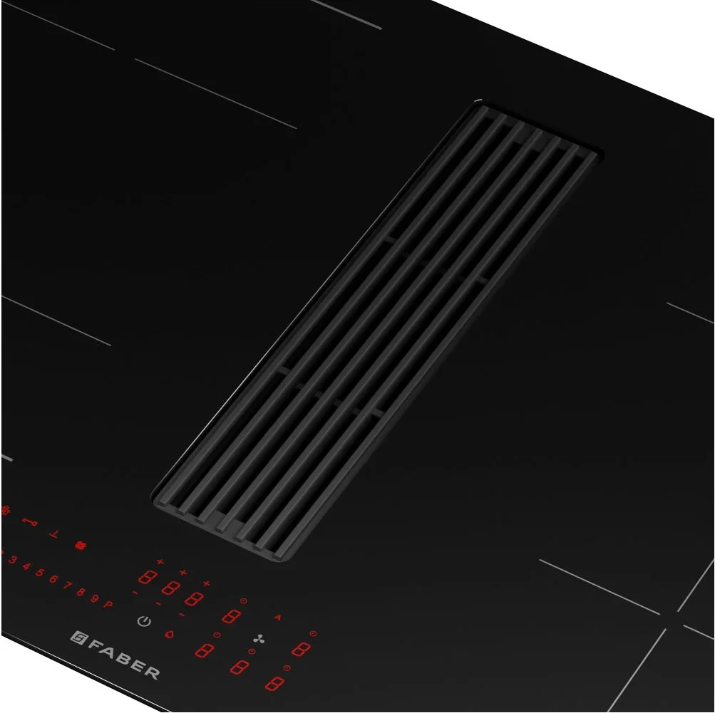 Варочная панель со встроенной вытяжкой Faber Galileo Linear F830