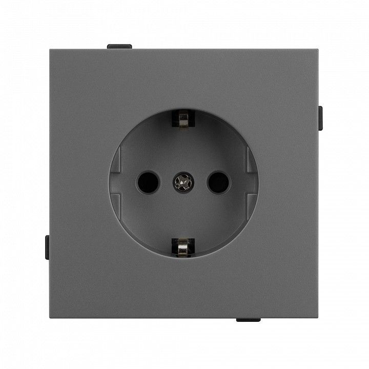 Розетка с заземлением, без рамки Arlight SCT-TENDO 054640
