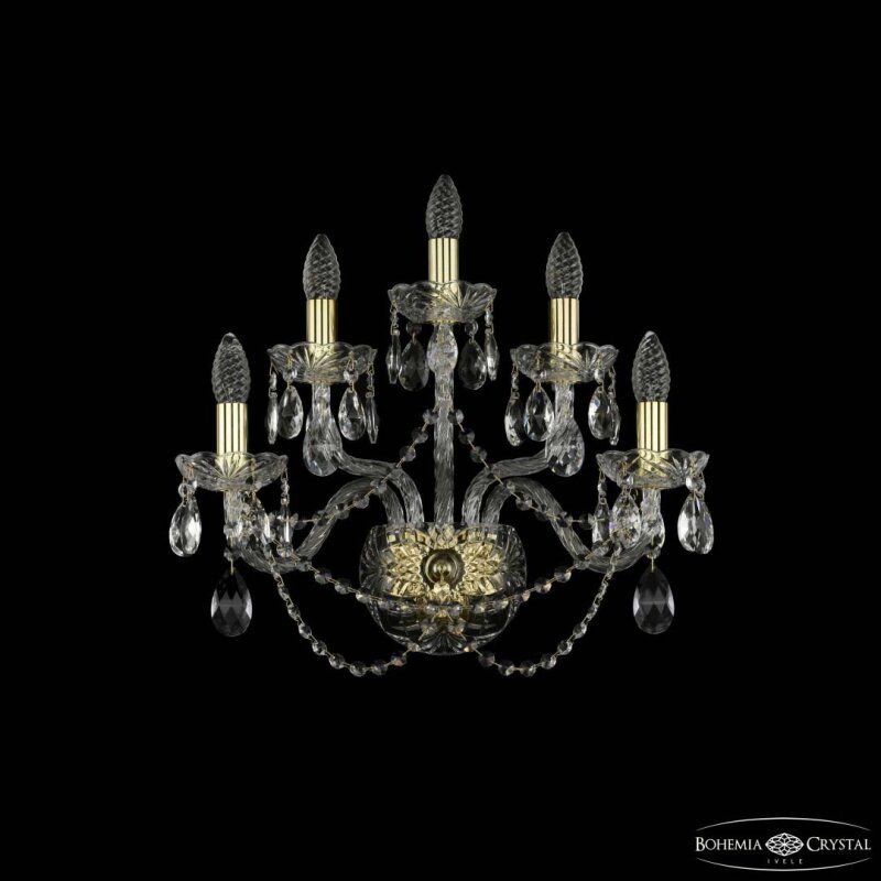 Бра Bohemia Ivele Crystal 1402 1402B/2+2+1/195/XL G