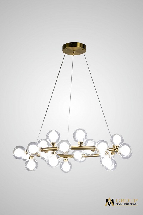 Подвесная люстра AM-Group AM470 AM470 D500 POLISHED GOLD