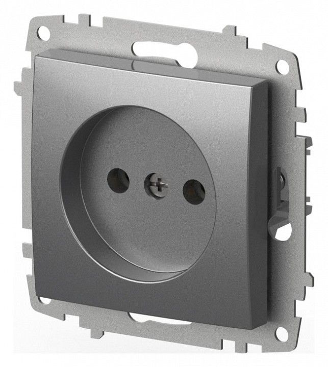 Розетка без заземления, без рамки Elbi Eleсtriс Zena Vega 609-011000-215