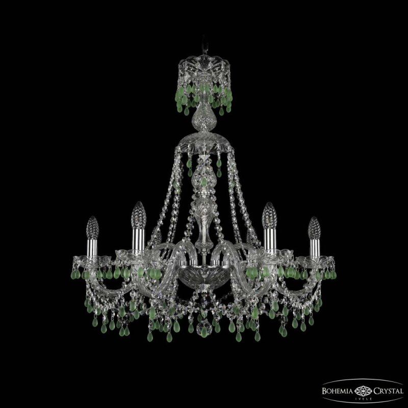Подвесная люстра Bohemia Ivele Crystal 1410 1410/6/240/XL-74 Ni V5001
