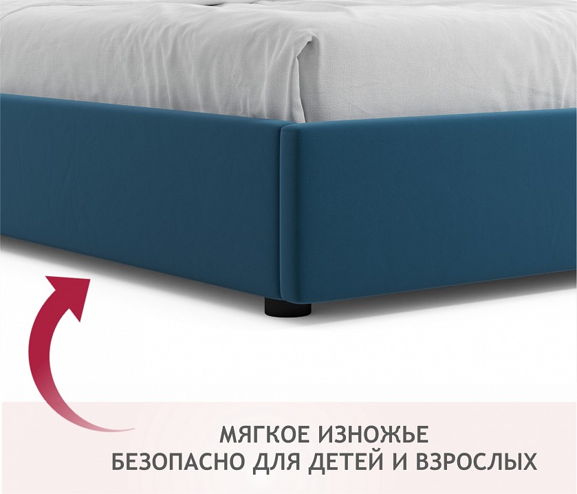 Кровать двуспальная Base 2000x1600 с ПМ с ПМ