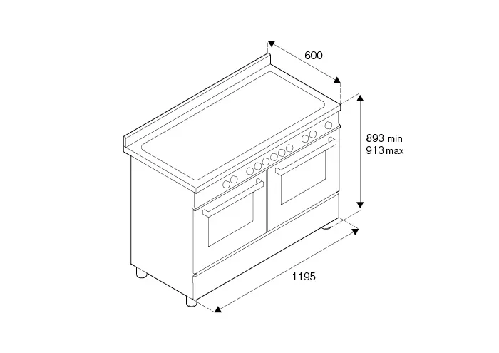 Варочный центр Bertazzoni PRO126G2EART