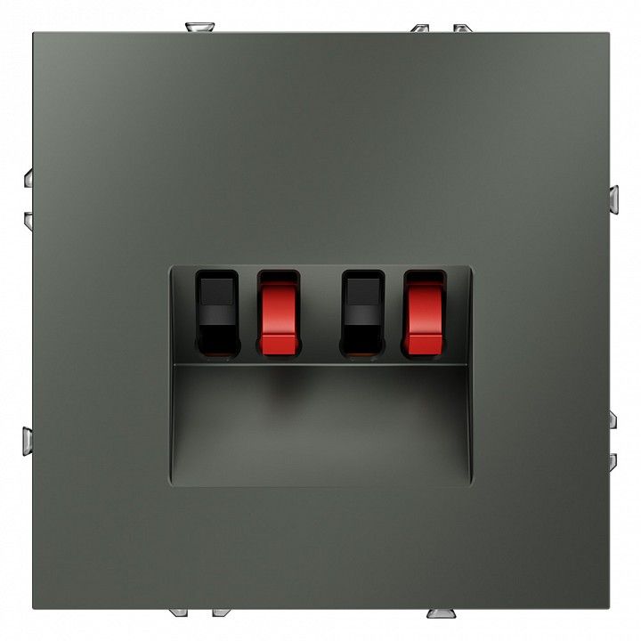 Розетка акустическая без рамки Voltum S70 VLS060306