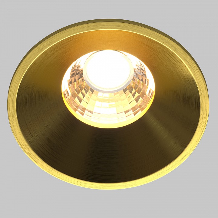 Встраиваемый светильник Maytoni Technical Round DL058-7W3K-BS