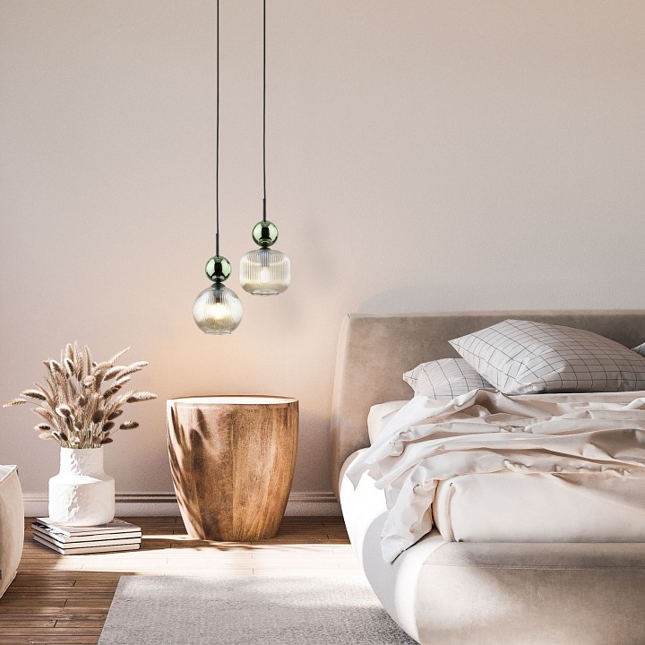 Подвесной светильник TK Lighting Sophia Green Cognac 11145 Sophia Green Cognac