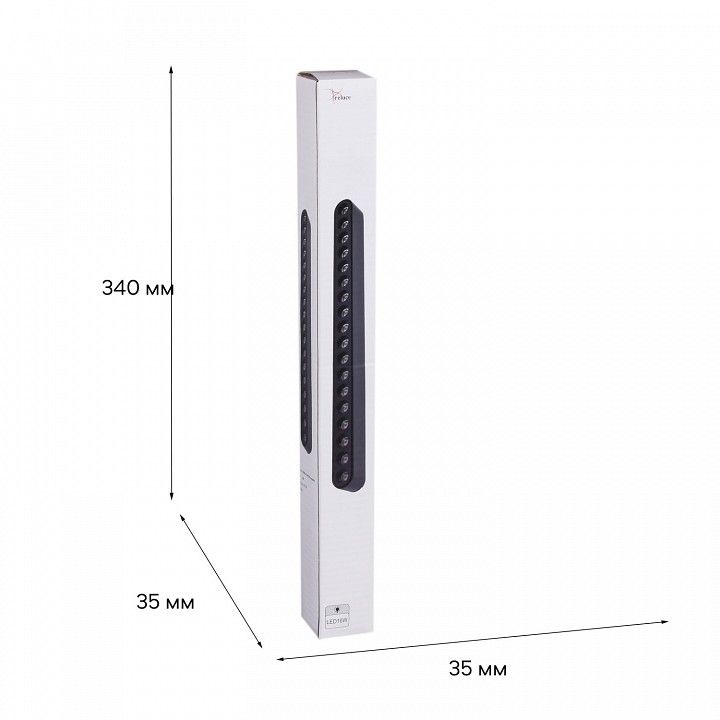 Накладной светильник Reluce  13002-9.3-001UR magnetic LED16W BK