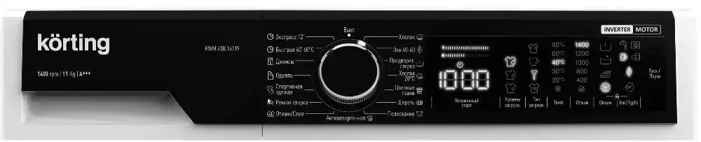 Отдельностоящая стиральная машина Korting KWM 63IL14119