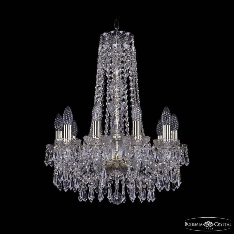 Подвесная люстра Bohemia Ivele Crystal 1403 1403/10/160/h-61 G