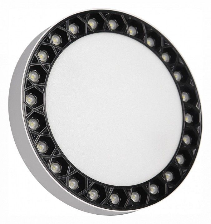 Накладной светильник iLedex Technical Mercury 5552-36W-D217-3/4K-WH+BK