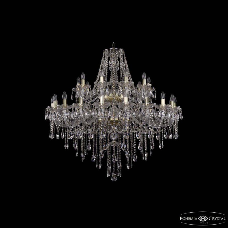 Подвесная люстра Bohemia Ivele Crystal 1415 1415/20+10/400/2d G