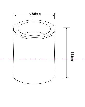 Накладной светильник Maytoni Technical Зум C029CL-01W