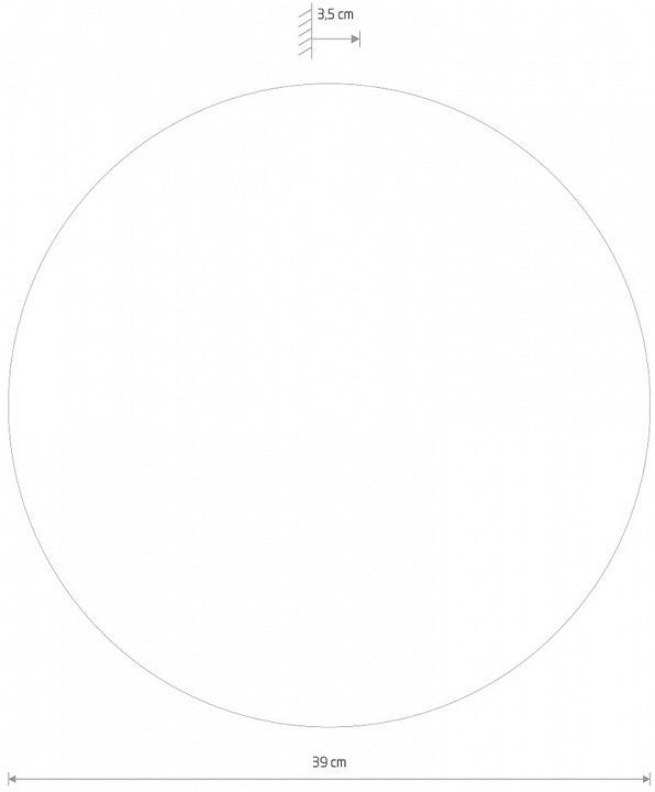Накладной светильник Nowodvorski Ring Led L 10278
