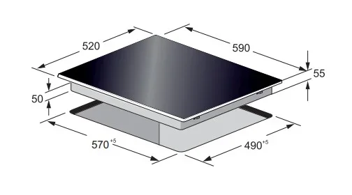Варочная панель Kaiser KCT 6110 FI