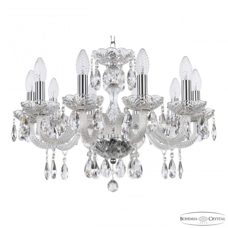 Подвесная люстра Bohemia Ivele Crystal 117 117/10/195 Ni